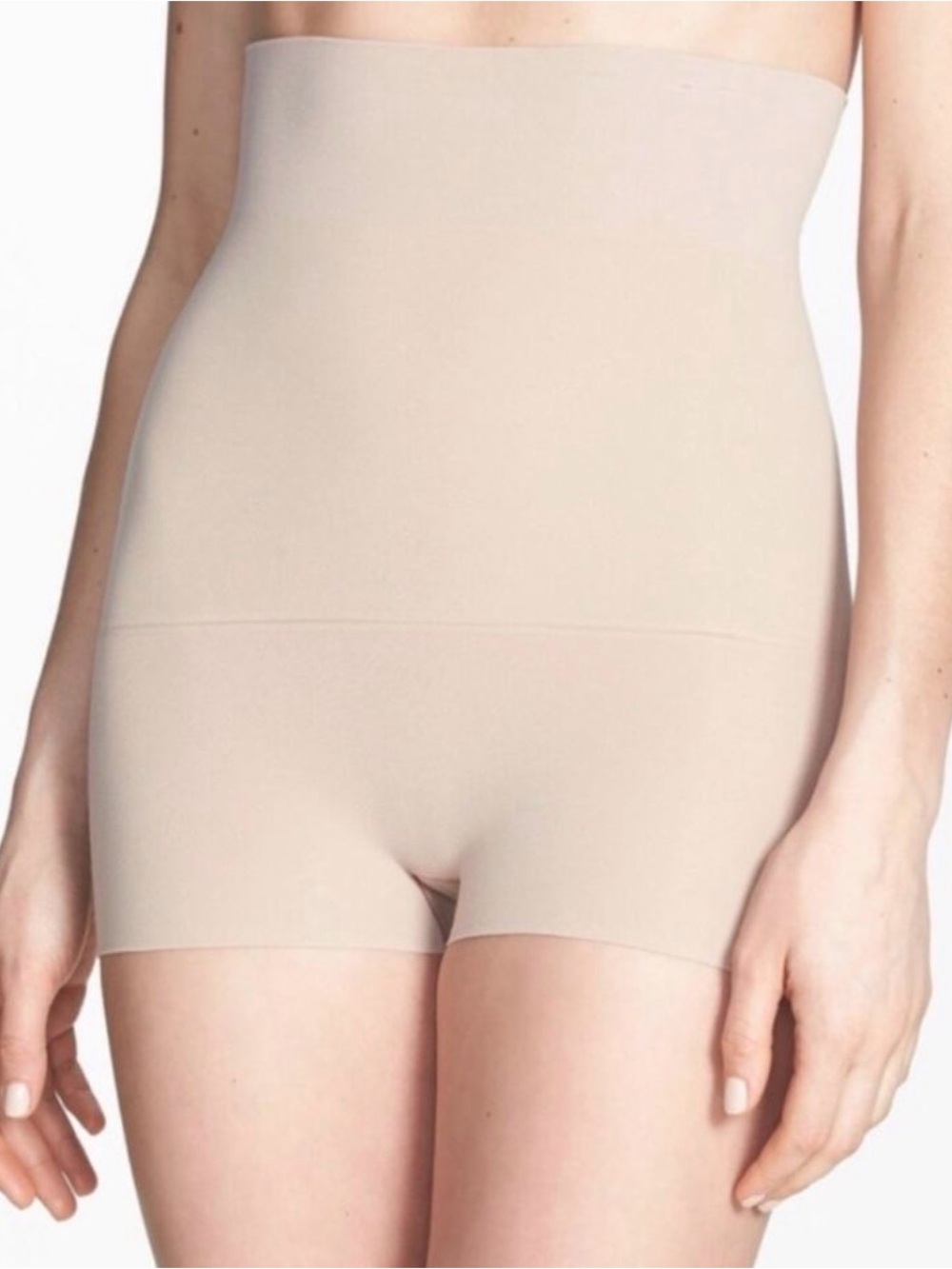 New SPANX lux Haute Contour High Waist Shorty Shaper - Sz A 95-125 pds WEDDING
